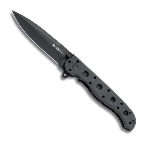 CRKT, CRKT M16® - 01KZ Spear Point Black - EDC/Einsatzklappmesser - Schwarz -