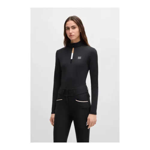BOSS Equestrian, BOSS Equestrian Trainingsshirt Minou - Black -  Grösse: L