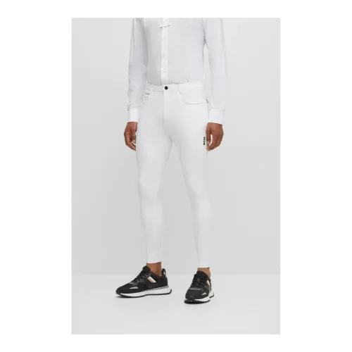 BOSS Equestrian, BOSS Equestrian Reithose James Kniebesatz Herren - White -  Grösse Bekleidung Herren: S, Farbe: White