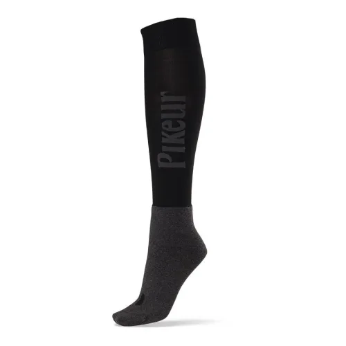 Pikeur, Pikeur Kniestrumpf - Black -  Socken: 35-40, Farbe: Black