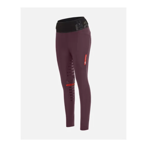 ea.St Professional, ea.St Professional REGGINGS® R1 Highwaist Winter Damen - Aubergine -  Farbe: Aubergine, Grösse Bekleidung Damen: L