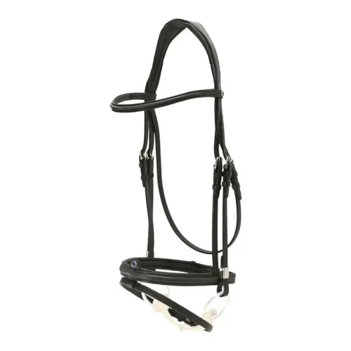 Stübben, Stübben Trensenzaum 2700 Pro-Jump mit Slide&Lock Verschluss - Schwarz -  Farbe: Schwarz, Grösse Zaum: Pony