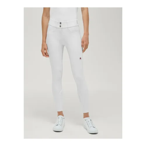 Tommy Hilfiger Equestrian, Tommy Hilfiger Equestrian Reithose Lea Vollgrip - Optic White -  Grösse: L, Farbe: Optic White