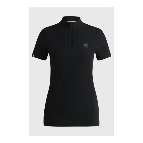 BOSS Equestrian, BOSS Equestrian Trainingsshirt Maira Damen - Stripes Black -  Farbe: Stripes Black, Grösse Bekleidung Damen: XXS