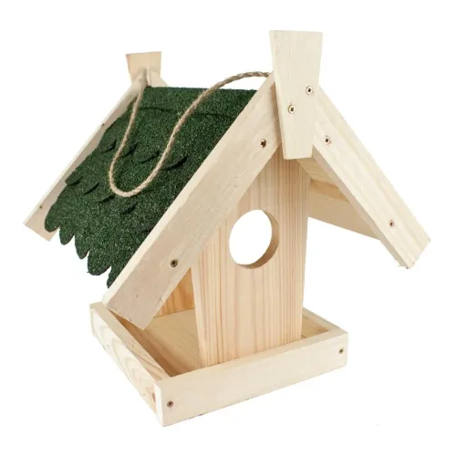 Hauptner, Hauptner Vogelhaus zum Aufhängen - Fichte - mit Bitumendach