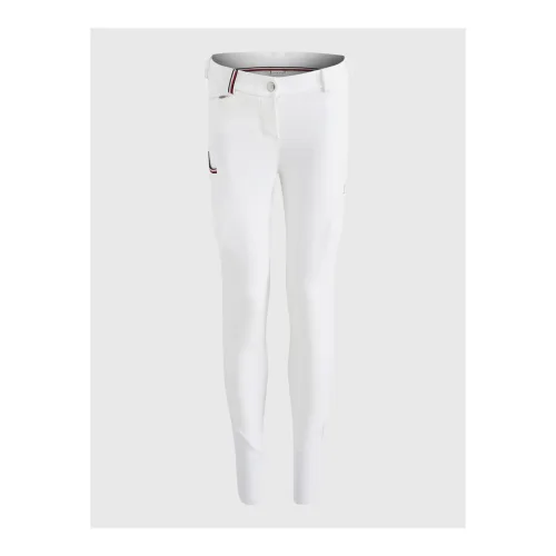 Tommy Hilfiger Equestrian, Tommy Hilfiger Equestrian Reithose Performance Kniegrip Damen - Th Optic White -  Grösse Bekleidung Damen: L