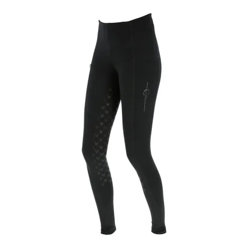 Covalliero, Covalliero Reitleggings Equona Kinder - Schwarz -  Grösse Bekleidung Kinder: 164/170
