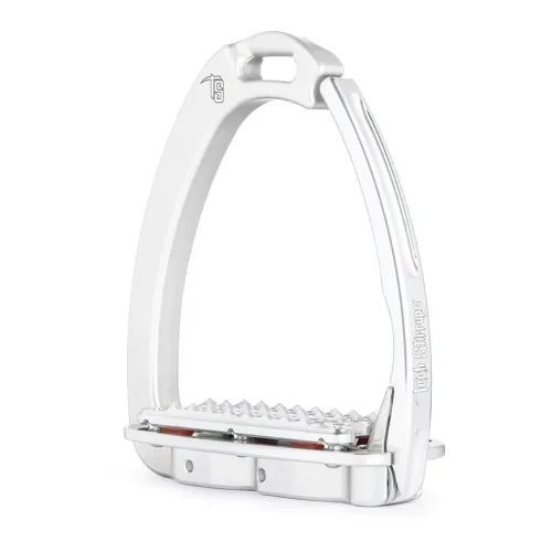 Tech Stirrups, Tech Stirrups Sicherheitssteigbügel Venice Dressage Plus - silber/silber -  Farbe: silber/silber, Grösse: One Size