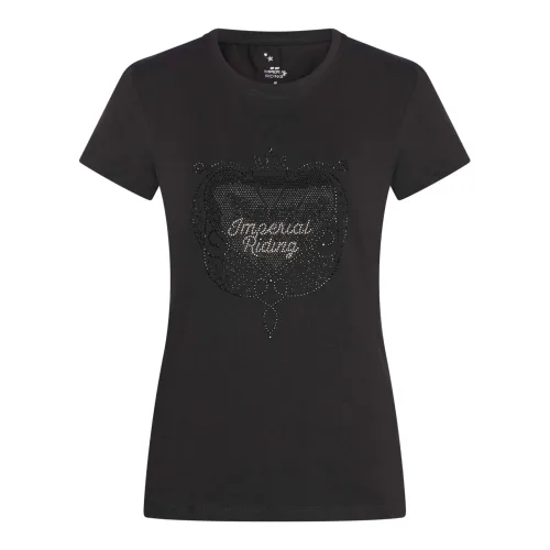 Imperial Riding, Imperial Riding T-Shirt IRHImperial Love Damen - Black -  Grösse Bekleidung Damen: M