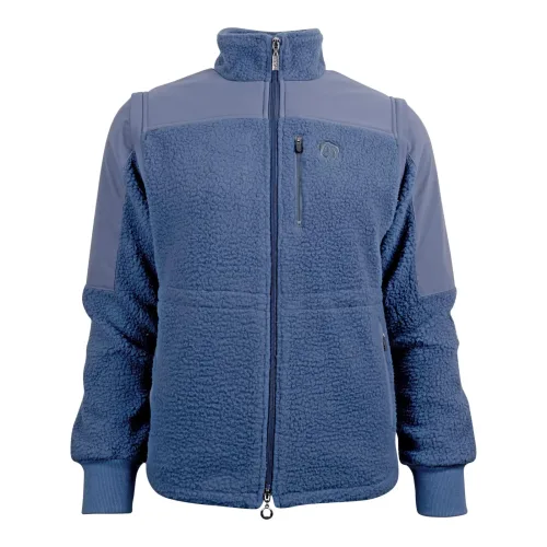 Marengo, Marengo Teddyfleece-Jacke SoSoft 2in1 | Jacke & Weste - Calm Blue -  Farbe: Calm Blue, Grösse Jacke: S