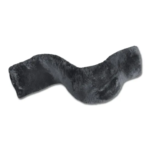 Waldhausen, Waldhausen Lammfell-Gurtschoner - Schwarz -  Farbe: Schwarz, Länge: 80 cm