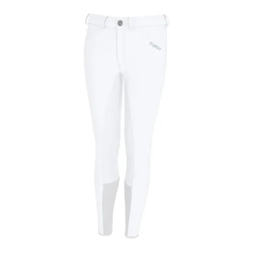 Pikeur, Pikeur Reithose Braddy Vollgrip Kinder - weiss Farbe: Weiss, Grösse Kinder: 128