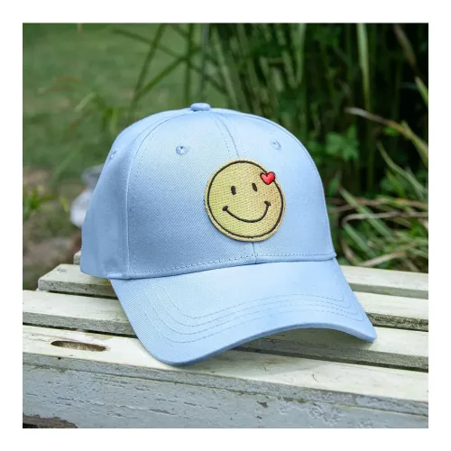 Soulhorse, Soulhorse-Kappe "Smiley - Hellblau -  Grösse: One Size, Farbe: Hellblau