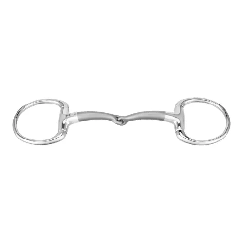 Sprenger, Sprenger SATINOX Olivenkopftrense 14 mm einfach gebrochen - Edelstahl rostfrei Gebisslängegrösse: 11.5 cm