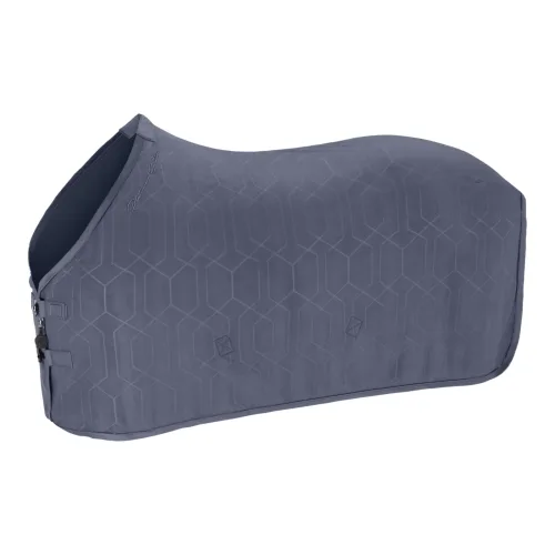 Eskadron, Eskadron Abschwitzdecke FLEECE STAMP Platinum 26 S/S - Slate Blue -  Grösse: 135 cm