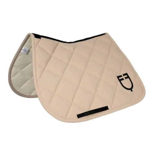 Equestro, Equestro Springschabracke Mongram Print - Oxford Tan -