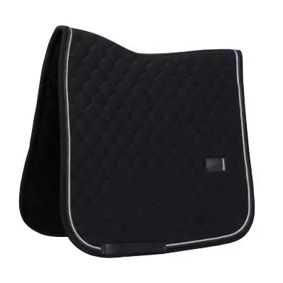 Kentucky, Kentucky Schabracke onion quilt rubber logo Dressur - Schwarz -  Farbe: Schwarz, Grösse: One Size