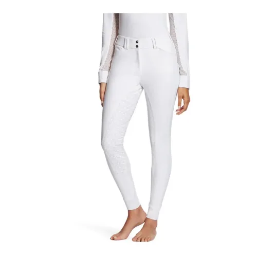 Ariat, Ariat Reithose Tri Factor Vollgrip Damen - White -  Farbe: White, Grösse Bekleidung Damen: 34