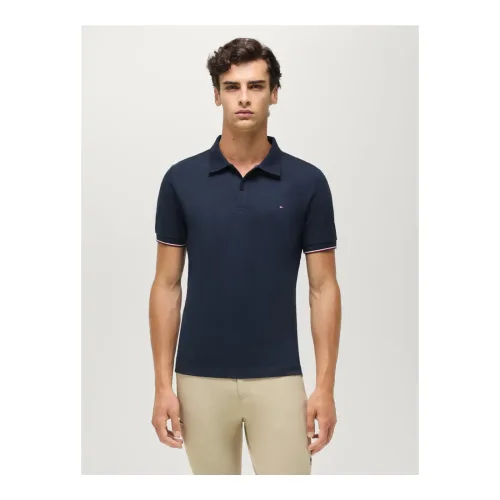 Tommy Hilfiger Equestrian, Tommy Hilfiger Equestrian Poloshirt Davis Herren - Desert Sky -  Farbe: Desert Sky, Grösse: S