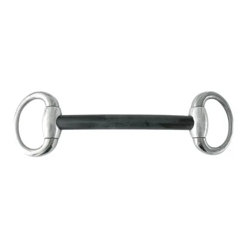 Sprenger, Sprenger Olivenkopf Stangengebiss - Hartcarbon mit ovalen Ringen Gebisslängegrösse: 13.5 cm