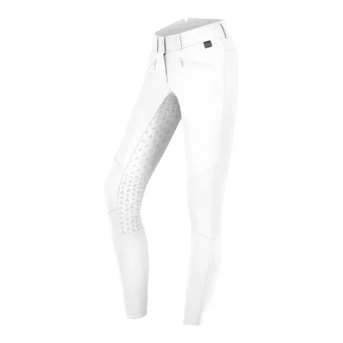 Elt, Elt Reithose Hella High Waist Silikon - Weiss -  Grösse Bekleidung Damen: 38