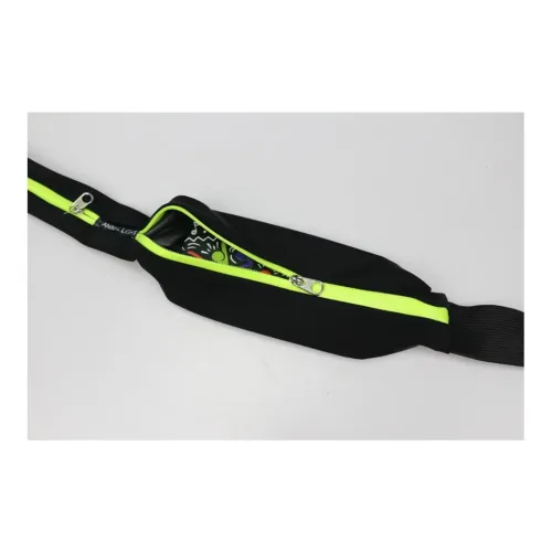 Animal Light, Animal Light Elastische Doppel-Bauchtasche Reflex - Schwarz-Gelb -