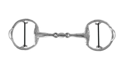 Stübben, Stübben Bucephalus Olivenkopftrense doppelt gebrochen / 16mm Gebisslängegrösse: 13.5 cm
