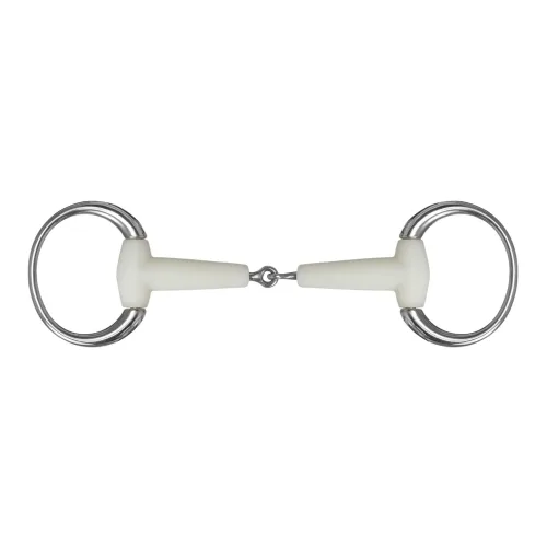 Happy Mouth, Happy Mouth Olivenkopfgebiss, 2 cm - Weiss -  Länge: 12,5 cm