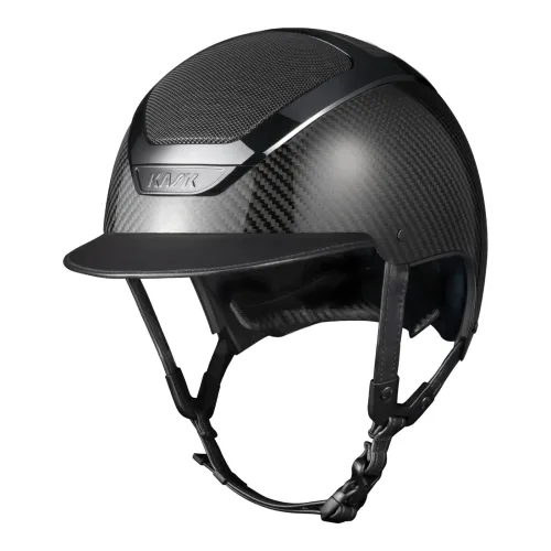 KASK, KASK Reithelm Dogma Carbon - Black Shine -  Reithelmgrössen: 56, Farbe: Black Shine