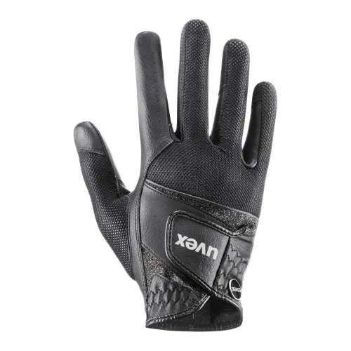 uvex, Uvex Reithandschuhe Sumair Glamour - Black-Black -  Farbe: Black-Black, Grösse Handschuhe: 7
