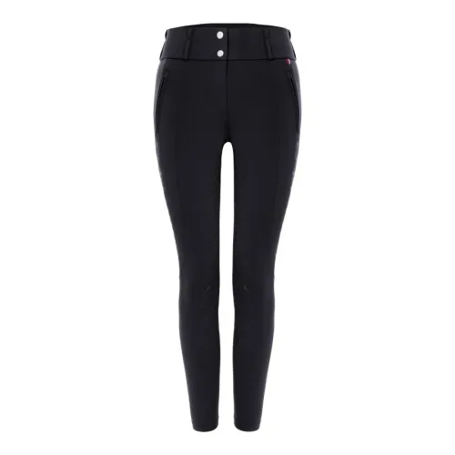 Cavallo, Cavallo Reitleggings Luca Grip RL Vollbesatz Damen - schwarz Grösse Bekleidung Damen: 34