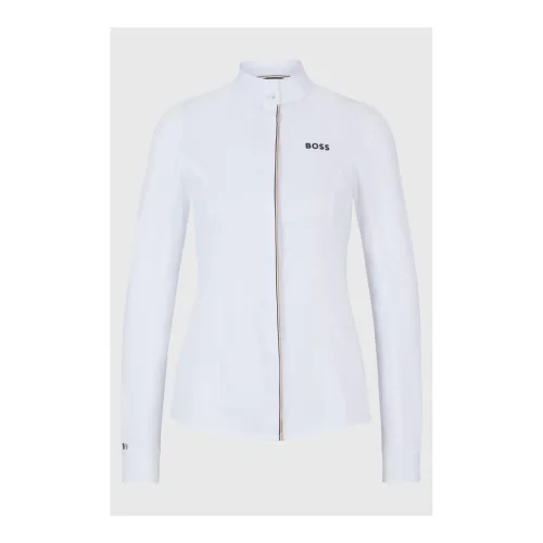 BOSS Equestrian, BOSS Equestrian Turnierbluse Emma Damen - White -  Grösse Bekleidung Damen: L