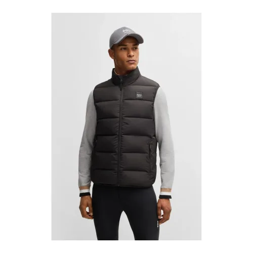 BOSS Equestrian, BOSS Equestrian Weste Arthur wattiert - Dark Grey -  Grösse: XL