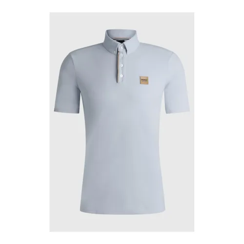 BOSS Equestrian, BOSS Equestrian Trainingsshirt Matt Herren - Pique Niagara -  Grösse Bekleidung Herren: XL, Farbe: Pique Niagara
