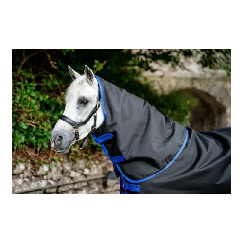 Horseware, Horseware Halsteil Ripstop Amigo 0g - Black/Classic Blue -  Grösse Pferdedecken: XL, Farbe: Black/Classic Blue