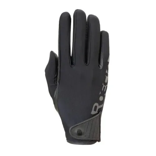 Roeckl, Roeckl Reithandschuh Muenster - Black -  Farbe: Black, Grösse Handschuhe: 8.5