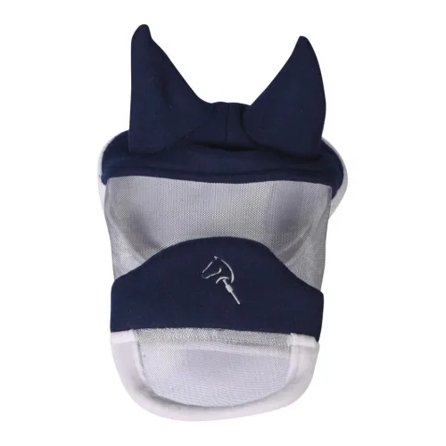 HKM, HKM Fliegenschutzmaske mit Nasenteil Hobby Horsing - Blau -  Grösse: 1 Stück, Farbe: Blau