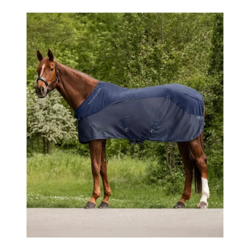 Waldhausen, Waldhausen Fleece/Fliegendecke Comfort - Nachtblau -  Farbe: Nachtblau, Grösse Pferdedecke: 145 cm