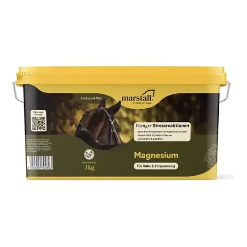 Marstall, Marstall Magnesium, pelletiert - Schwarz -  Inhalt: 3 kg