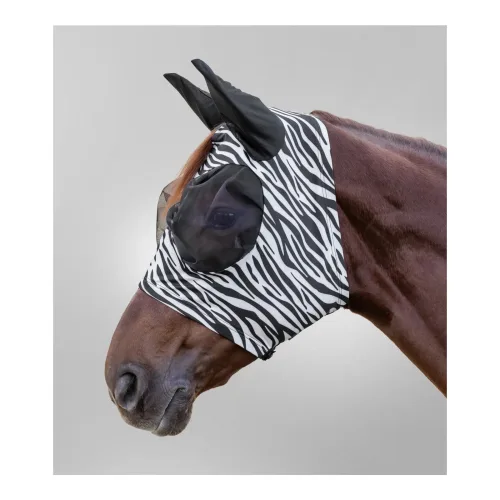 Waldhausen, Waldhausen Fliegenmaske Puck - Zebra -  Grösse Halfter: Pony