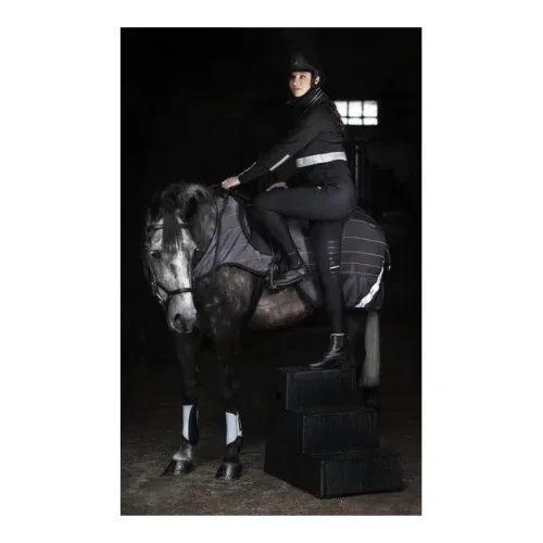 Horseware, Horseware Ausreitdecke Amigo Reflectech Comp Sheet - grey/black Grösse Pferdedecken: S