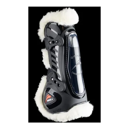 eQuick, eQuick Gamaschen eSHOCK LEGEND FLUFFY - Schwarz -  Grösse: L, Farbe: Schwarz