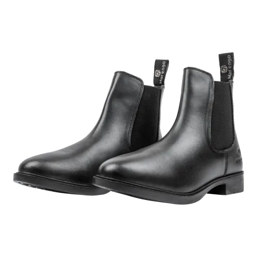 Marengo, Marengo Reitstiefelette Classic Echtleder - Schwarz -  Grösse: 43
