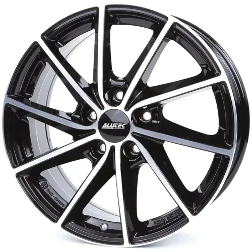 Felgen ALUTEC Singa 6.0x15 5x100 ET38 Diamond-black Frontpolished