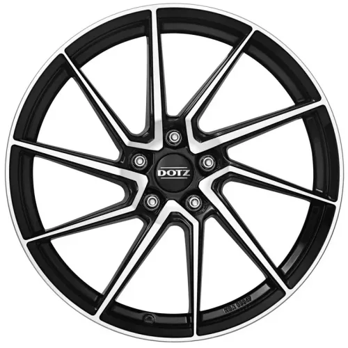 Felgen DOTZ Spa 8.0x18 5x100 ET35 Black/polished