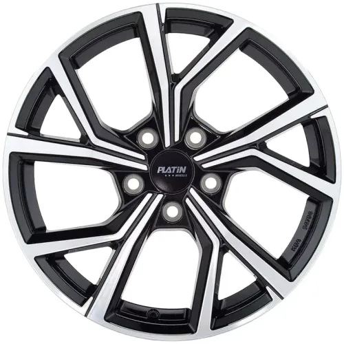 Platin, Platin P115 6.5x16 5x114.3 ET40 BLACK POLISHED Felgen