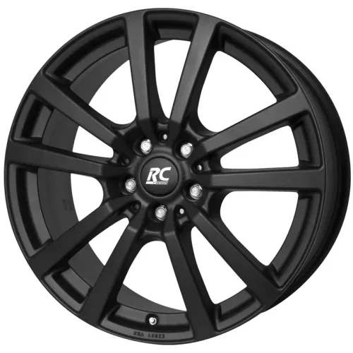 Felgen RC Design RC25T 7.0x17 5x108 ET46 Schwarz Glanz