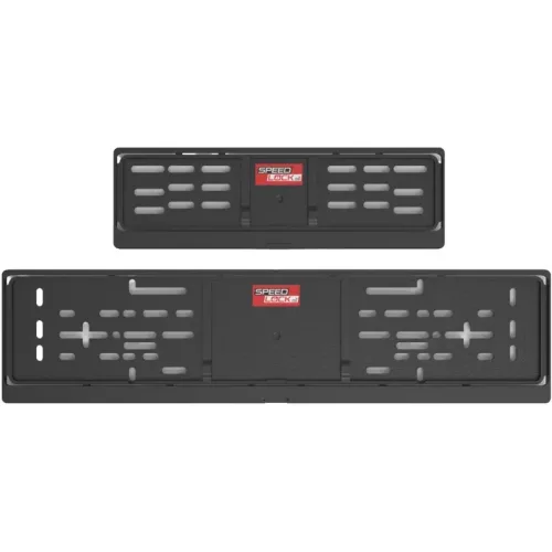 SPEEDLOCK, SPEEDLOCK Nummernrahmen-Set, Kunststoff, 30 × 8cm/50 × 11cm