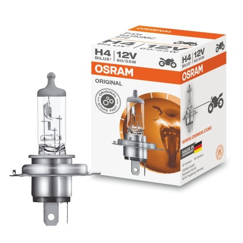Osram, OSRAM, Ersatzleuchtmittel,  Glühlampe H4 12V 60/55W P43t, AUTO & BIKE, 64193 3731