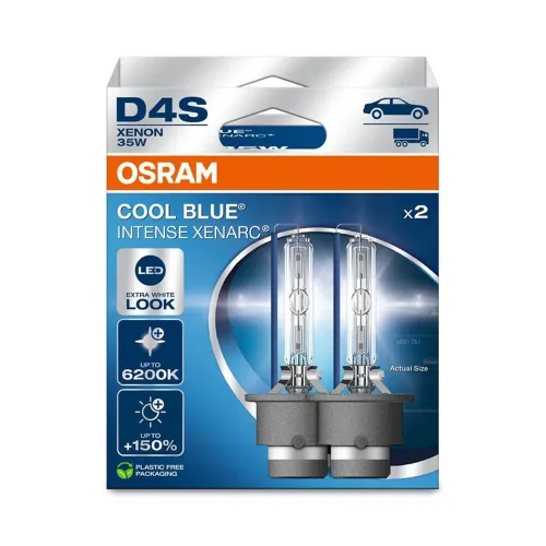 Osram Automotive, Osram Automotive 4062172397704 Xenon Leuchtmittel Xenarc Cool Blue D4S 35 W 42 V